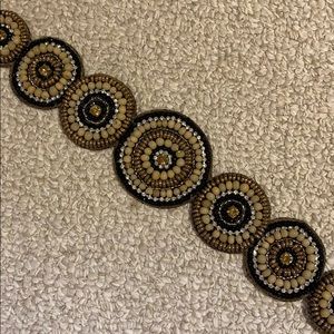 Anthropologie beaded belt